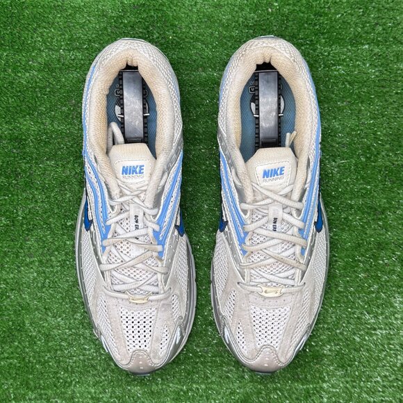 VTG Nike Zoom Elite 4 Running Shoes Women's 10 White Blue Y2K 00s 318069-141 - Picture 9 of 9